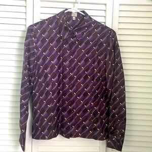 Anne Klein silk blouse